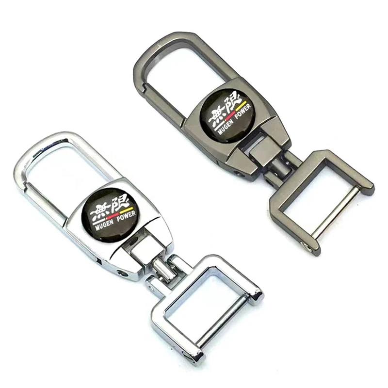 Брелок из цинкового сплава с поясной пряжкой Подходит для Honda Mugen TypeR City VTEC cb400 vfr800