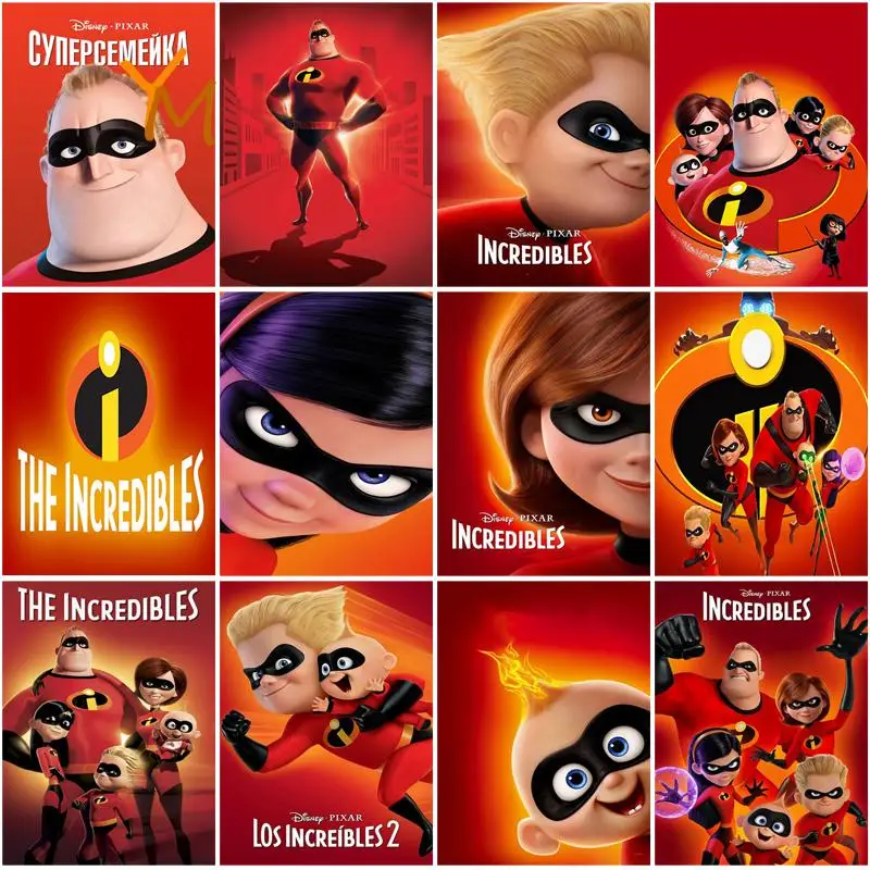 

Картина из страз "сделай сам", "Суперсемейка", ручная работа, вышивка крестиком, бриллиантовое украшение для гостиной, подарок