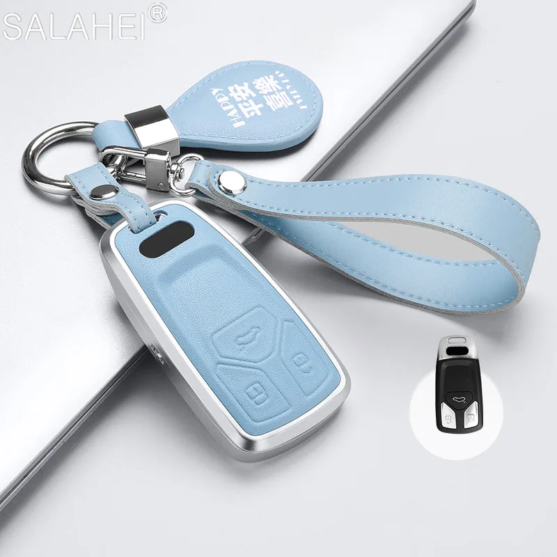 

Car Key Fob Case Cover Protector For Audi A4 B9 A5 A6 8S 8W Q5 Q7 4M S4 S5 S7 TT TTS TFSI RS5 2016 2017 2018 Remote Accessories