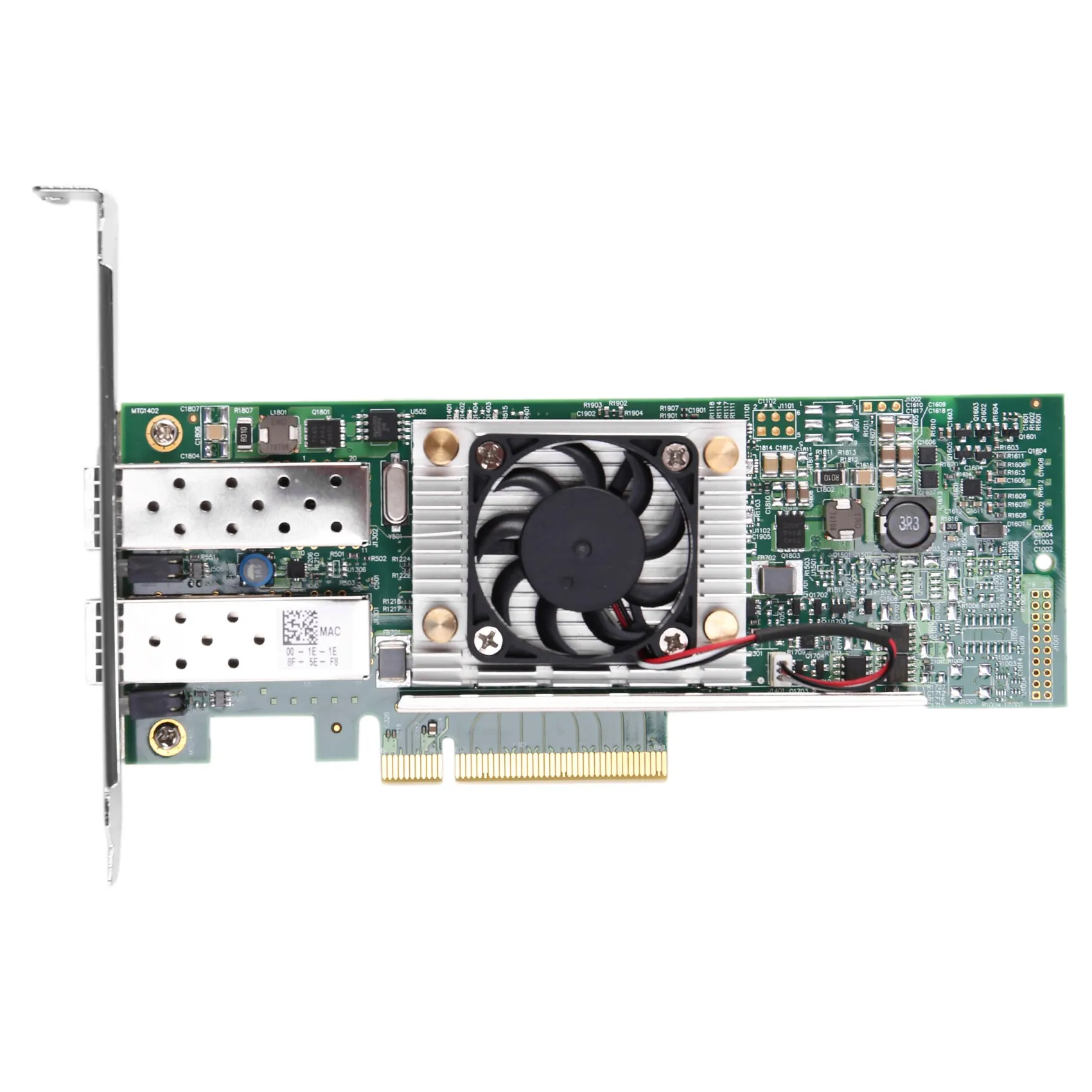 Сетевая карта Ethernet 10 Гб PCI Express 8X-(для контроллера Broadcom BCM57810S) двойной SFP +