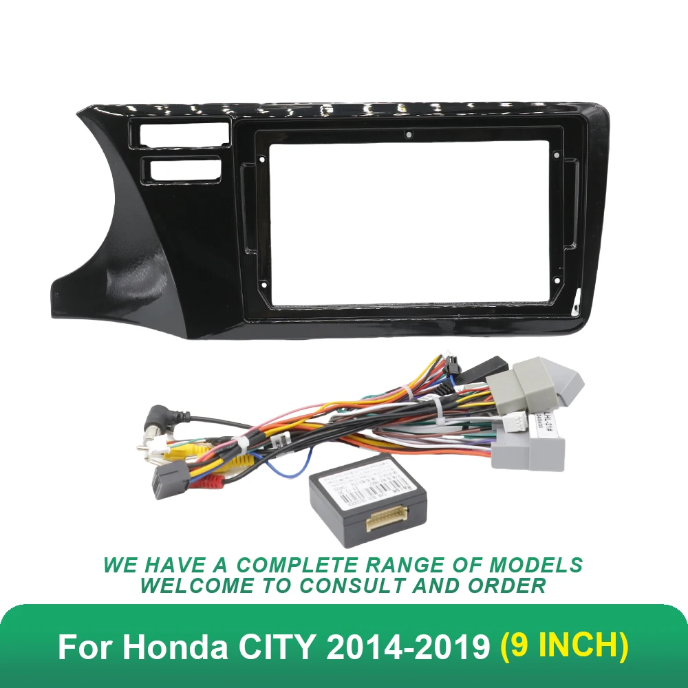 Рамка для автомобильной аудиосистемы Honda CITY2014-2019(9 дюймов) радио Android GPS MP5