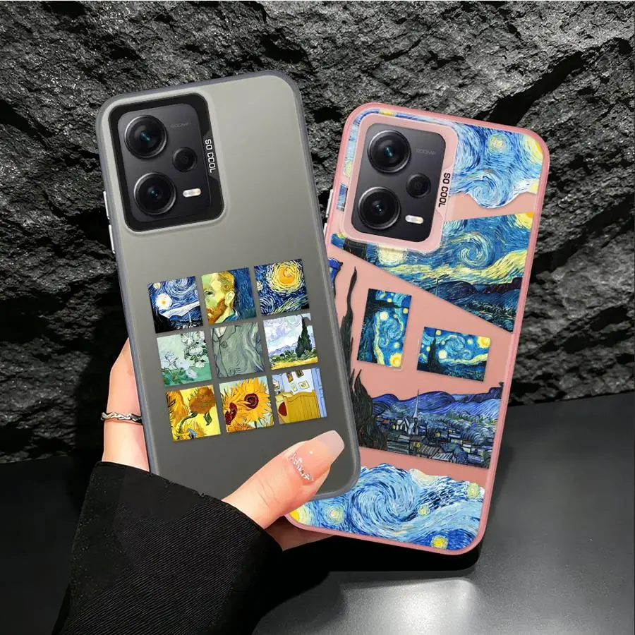 Фото Чехол «Звездная ночь» Ван Гога для Xiaomi Redmi Note 15 11 12 Pro Note 13 14 Pro Plus 11s 12s, задняя крышка для телефона №1