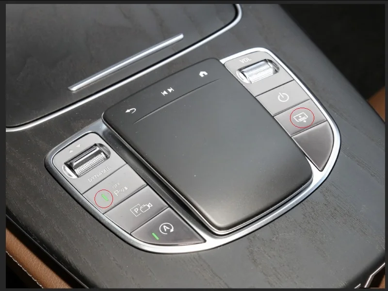 

8 шт. автомобильная центральная консоль, мультимедийная кнопка переключения мыши, накладка для Mercedes Benz C E Class W205 W213 GLC X253 2019-2021