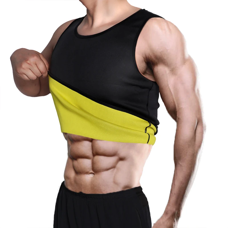 Фото Пояс для похудения мужчин жилет шейпер тела неопреновый Корректирующее белье