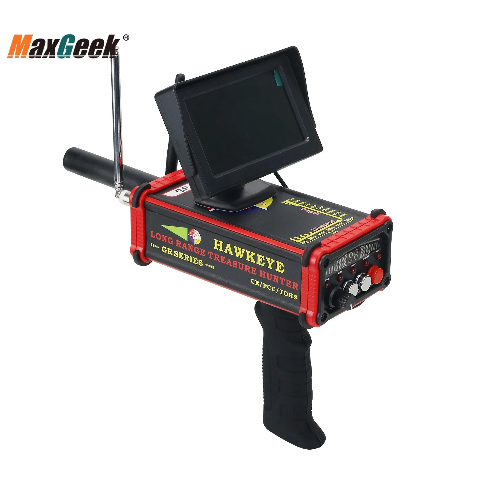 

Металлоискатель Maxgeek HAWKEYE GR-1000 Plus
