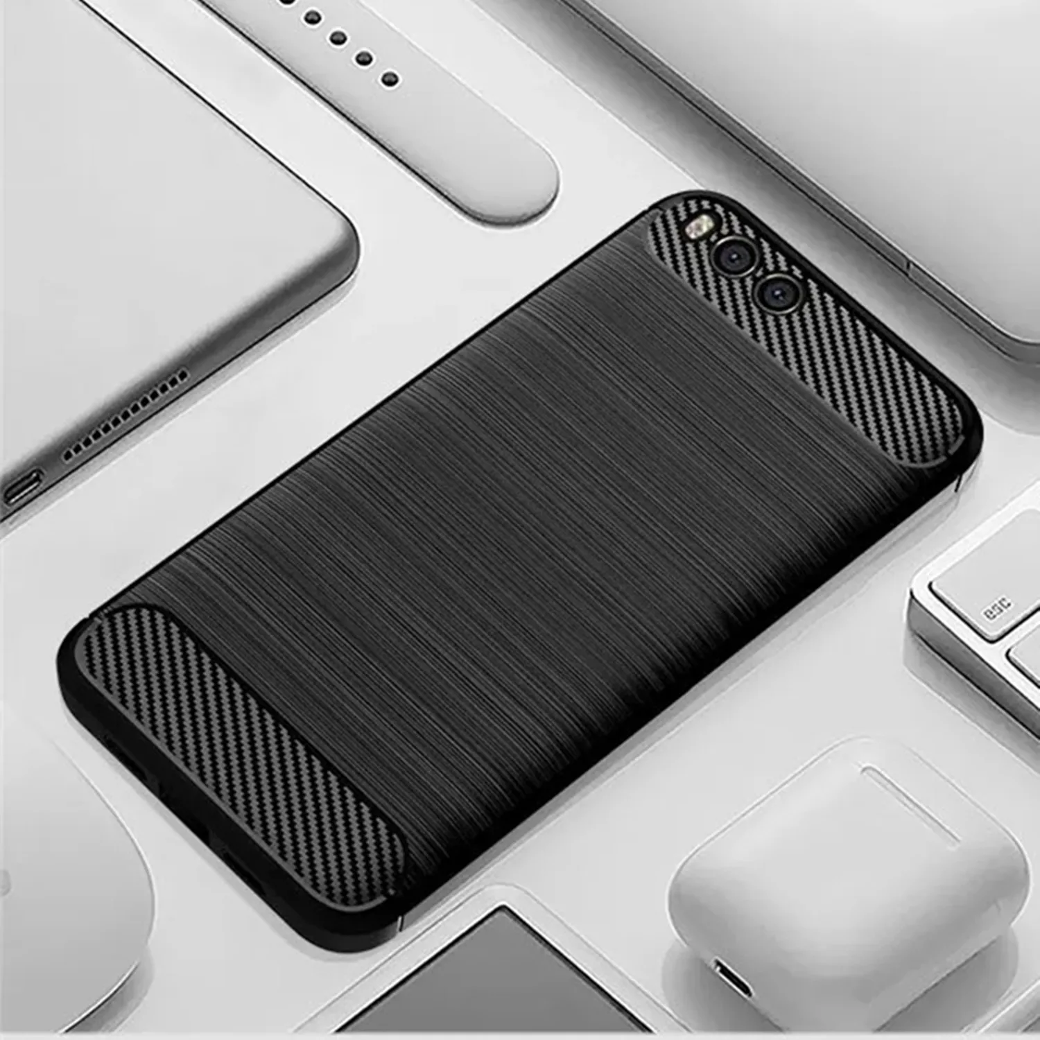 Мягкий силиконовый чехол для Xiaomi Mi 6 mi6 противоударный матовый xiaomi mi роскошные