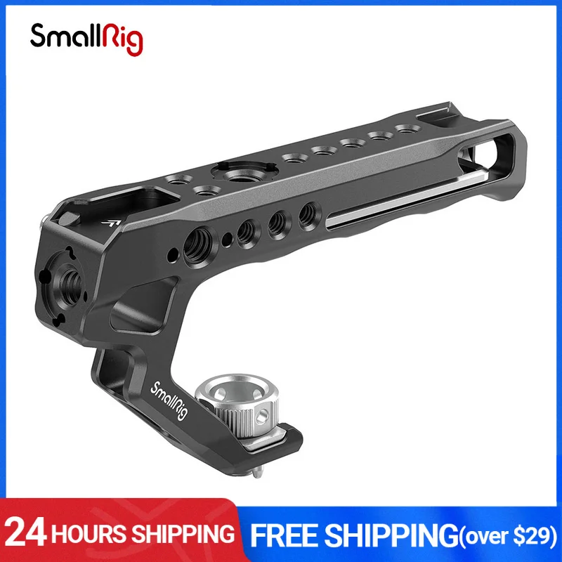 Эргономичная ручка-клетка SmallRig с отверстиями для установки адаптер холодного