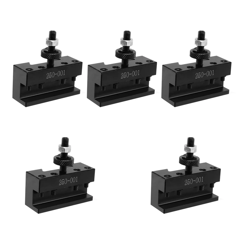 5Pcs Quick Change Turning and Facing Lathe Tool Holder Bracket 250-001CNC POST |