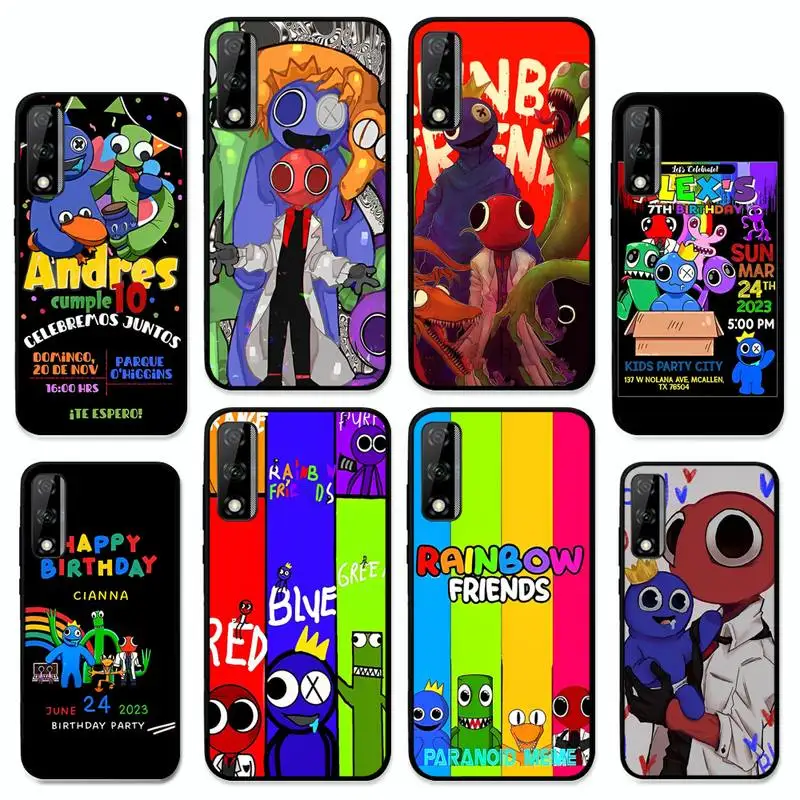

Rainbow Friends Toy Phone Case For Huawei Y9 6 7 5 Prime Enjoy 7s 7 8 plus 7a 9e 9plus 8E Lite Psmart Shell