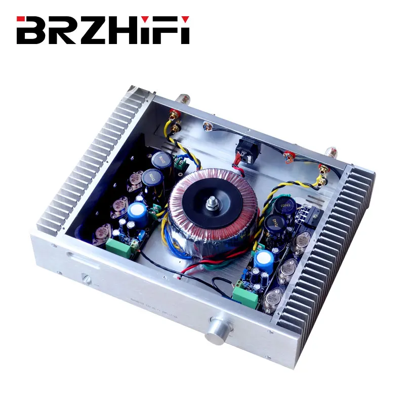 

Усилитель мощности BRZHIFI Audio A6, класс А, 25 Вт-35 Вт * 2, близко к ламповому усилителю 2,0, стереозвуковая Колонка Hi-Fi, домашняя акустика