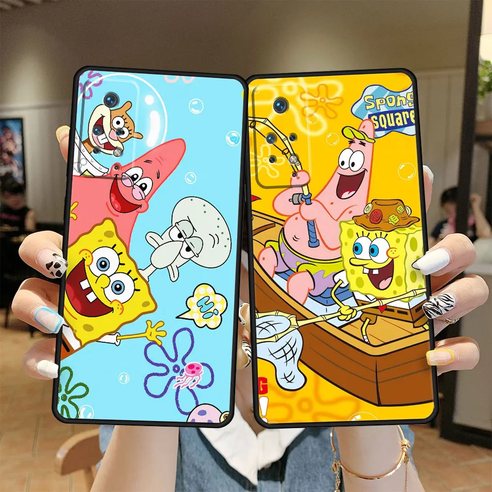 

Soft Cell TPU SpongeBobs Cute Seabed Case Cover for Redmi 9A Note 10 11 Pro 8A 9C 10C 7A 9T 10A 8 10s 10 5G Pro+ 11E 7 11S