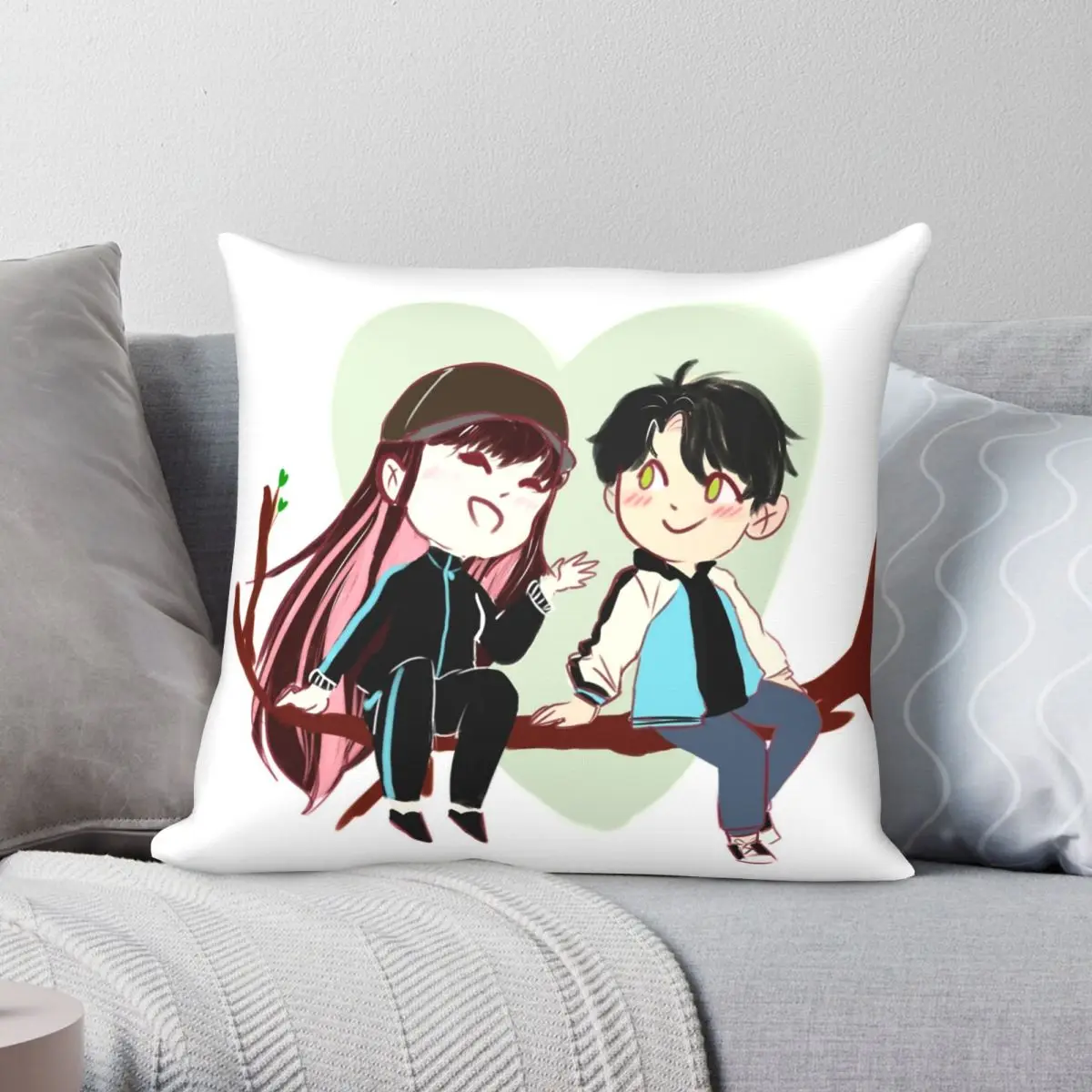 

Джунгли сок Webtoon подушка чехол полиэстер Лен бархат узор Zip Декор комната Подушка Чехол