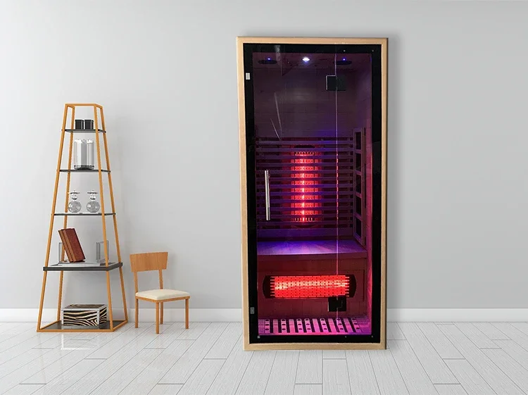 Новая новейшая инфракрасная сауна для сухой пары в помещении дома