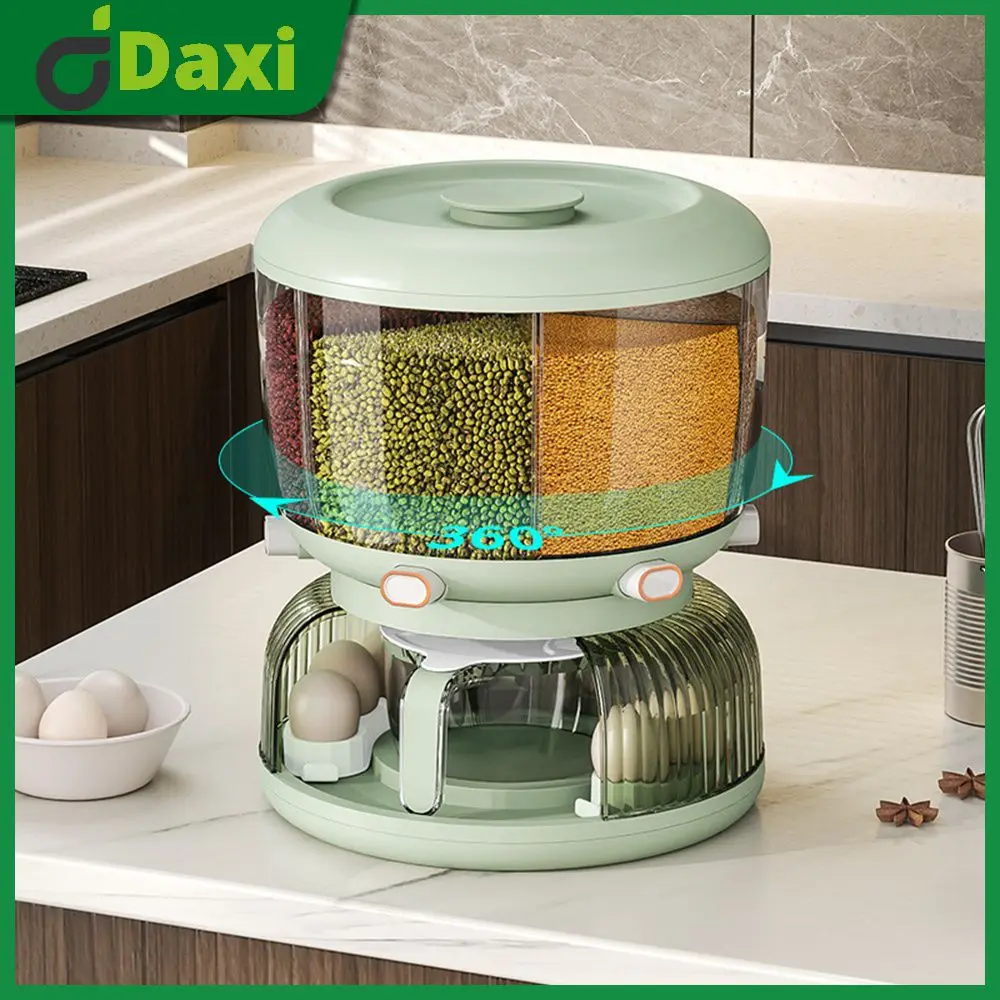 

Insect And Oil Smoke Prevention Sealed Dustproof And Moisture-proof Dust Proof Top Cover Storage Box Ten Egg Compartments