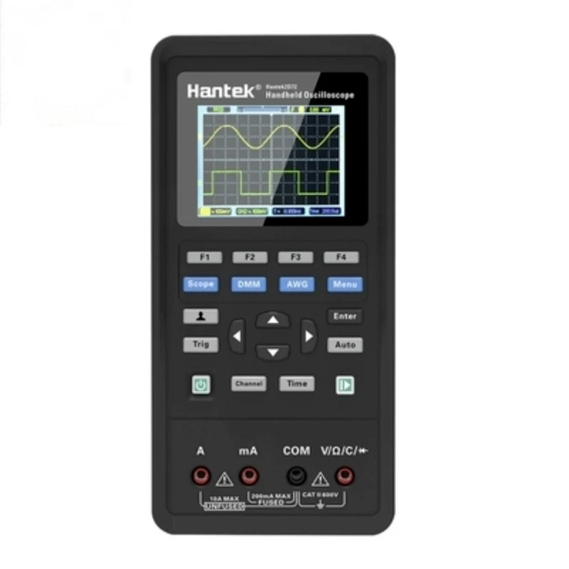 

Hantek 2C42 3in1 Digital Oscilloscope+Waveform Generator+Multimeter Portable USB 2 Channels 40mhz 70mhz LCD Display Test Meter