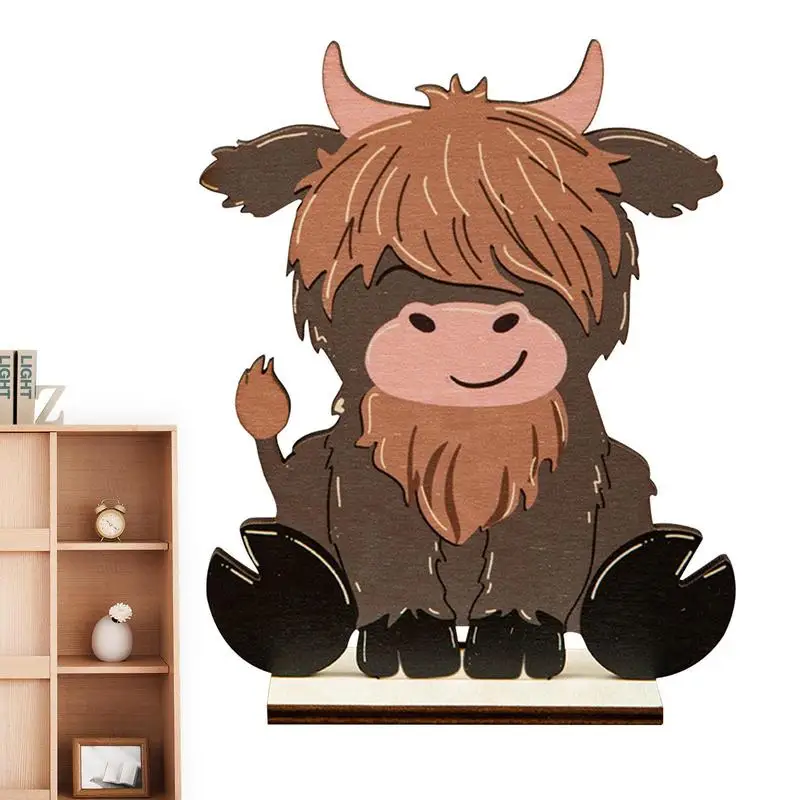

Desk Decor Yak Ornament Table Plateau Cattle Cute Sitting Posture Yak Decoration For Bedroom Dining Room Car
