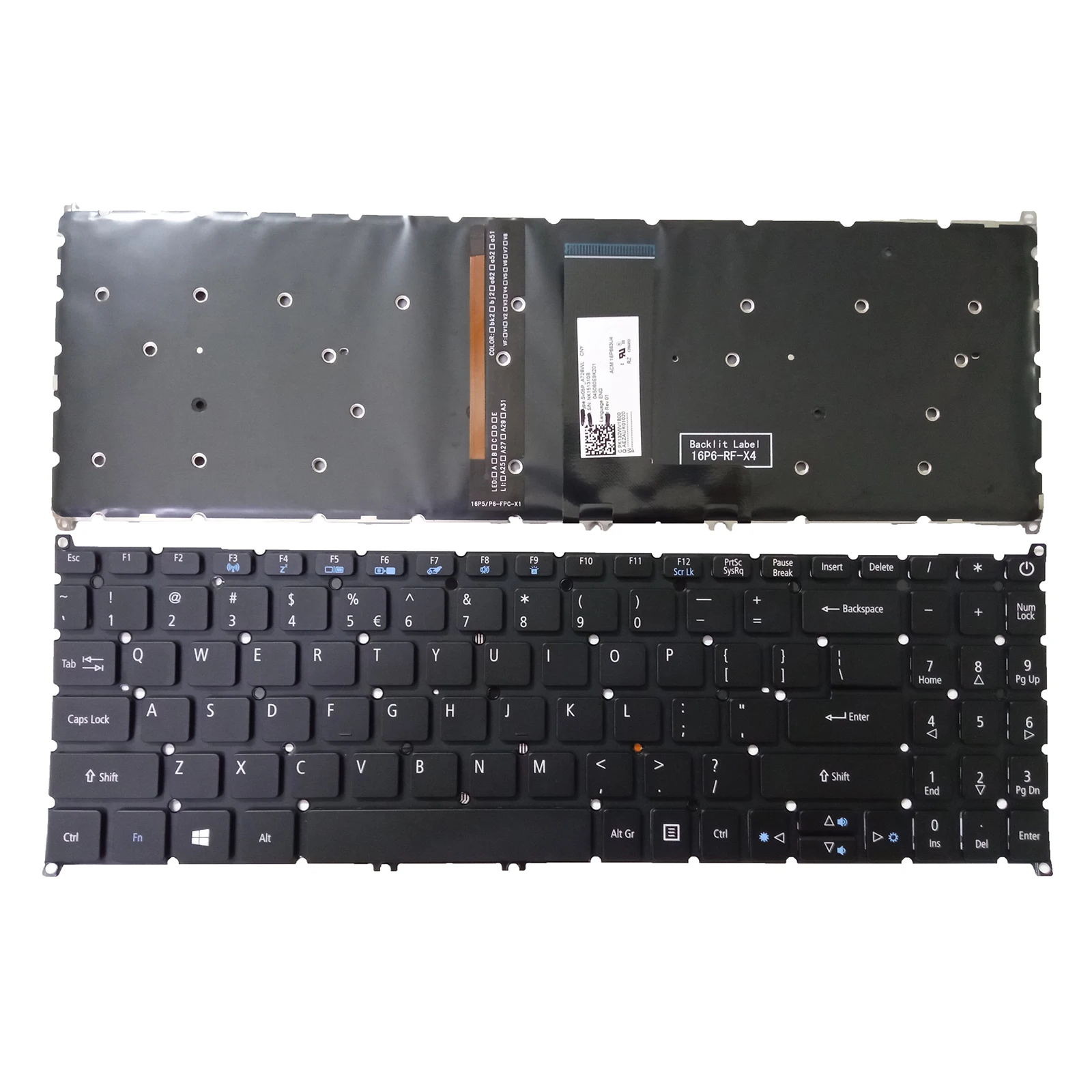 Клавиатура ноутбука США для ACER Swift 3 SF315-41G SF315-51G N17P4 SF315-52G SF315-54G NKI15130F2