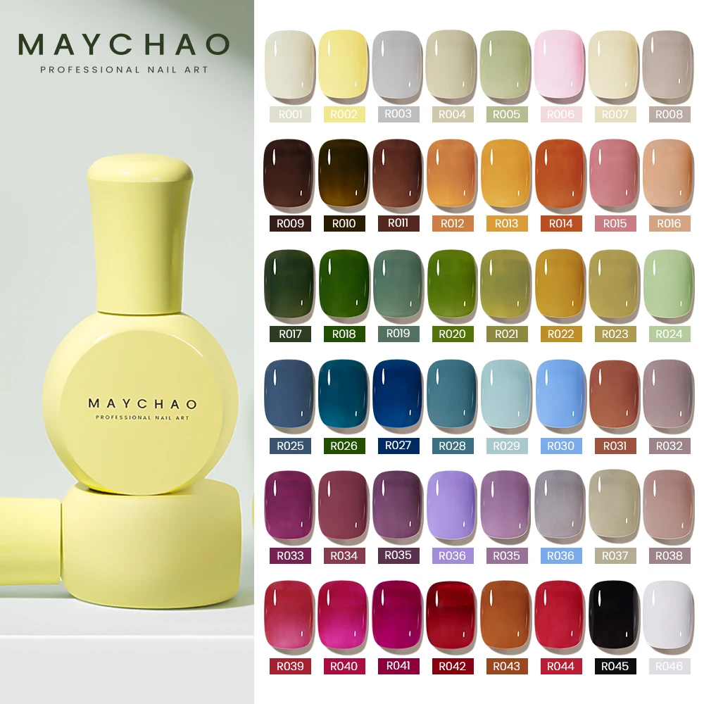 Гель-лак для ногтей MAYCHAO 10 мл полуперманентный удаляемый замачиванием