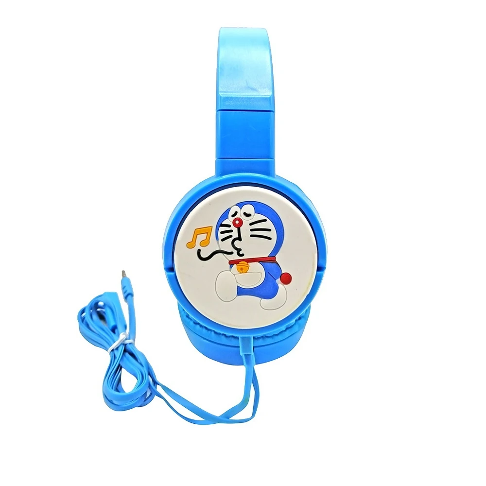 Детские проводные наушники KT-3156 Кот Doraemon |