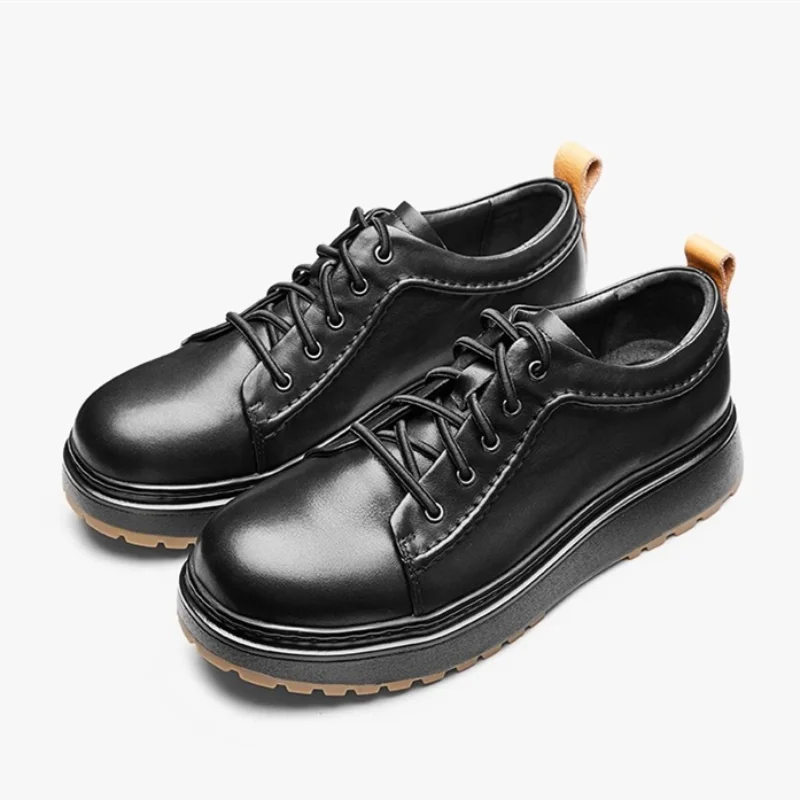 

Туфли дерби мужские из натуральной кожи, роскошные Ретро деловые туфли на толстой подошве, уличные кроссовки, офисные модельные туфли, лоферы, 3A