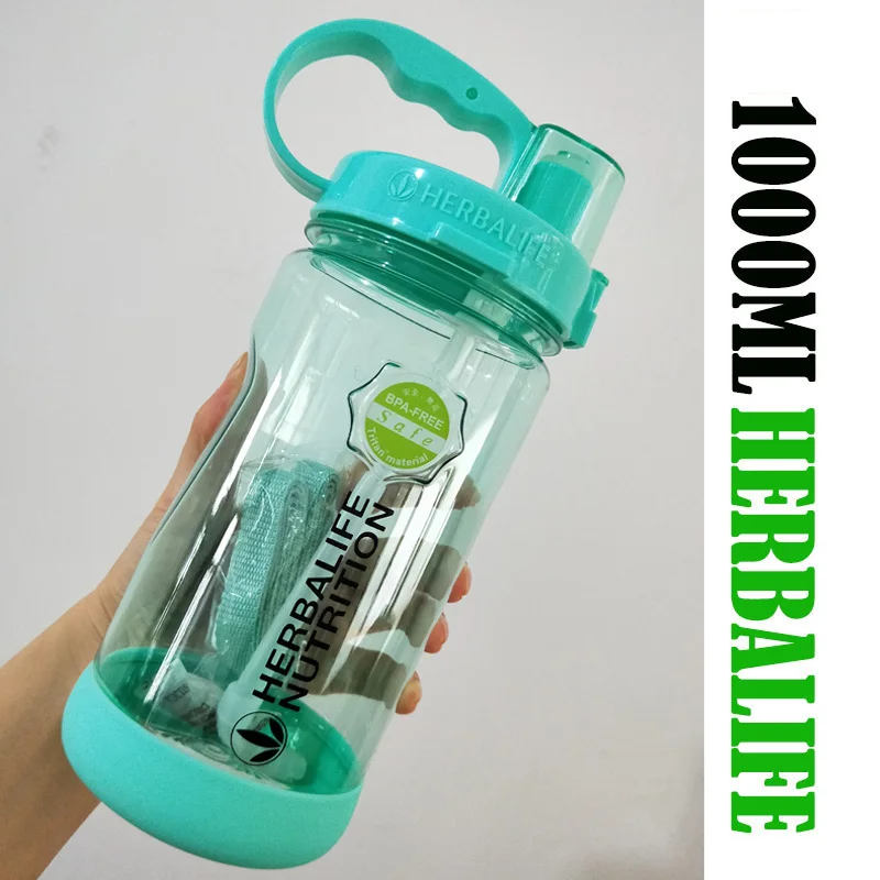 

Разноцветные 1000/2000 мл BPA бесплатно серые розовые красные портативные Herbalife питательные пластиковые спортивные походные фитнес соломинки бу...
