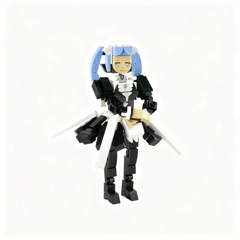 Фото 302 детали MOC Flora - Fire Emblem Fates, модель игрушек, строительные блоки, архитектура, рождественский подарок, креативная образовательная идея, 3D-дисплей №4