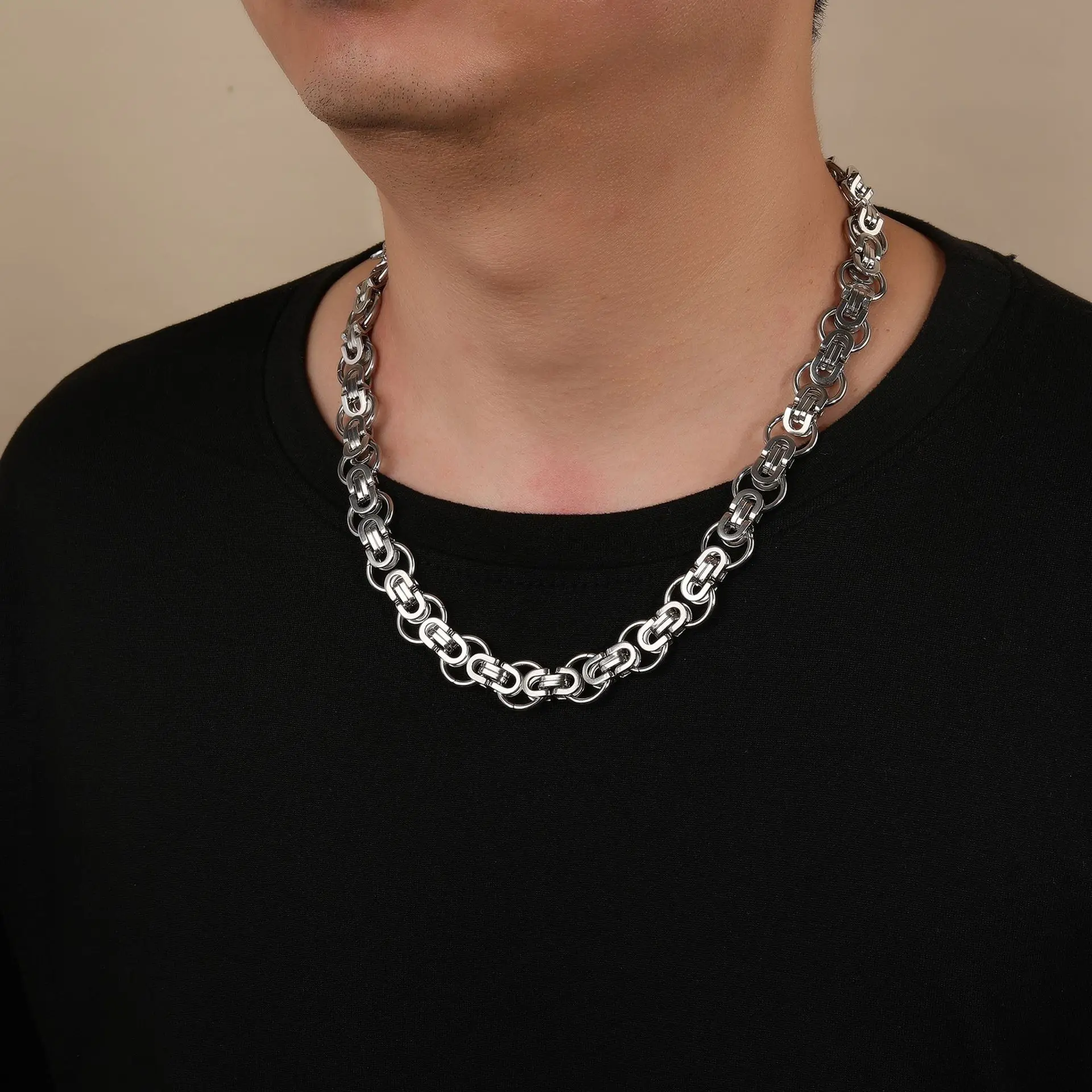 Новинка византийский император императора из нержавеющей стали 316L Женский чокер