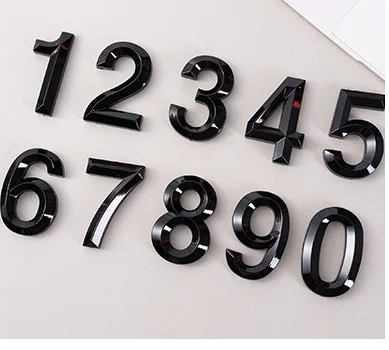 

Номер DIY автомобильная наклейка дверная палочка пластиковые 3d хромированные цифры самоклеящиеся алфавит авто знак автомобильные аксессуары украшения