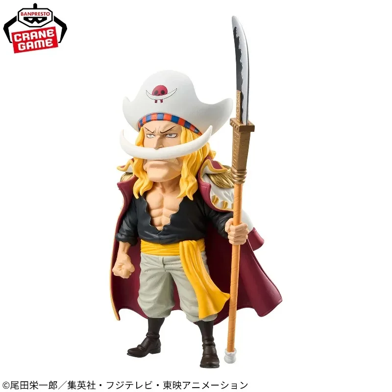 Фото Оригинальная коллекционная фигурка BANDAI Banpresto WCF One Piece: Пираты Белоуса, Долина Богов, ПВХ, аниме-персонаж, игрушка, подарок №5