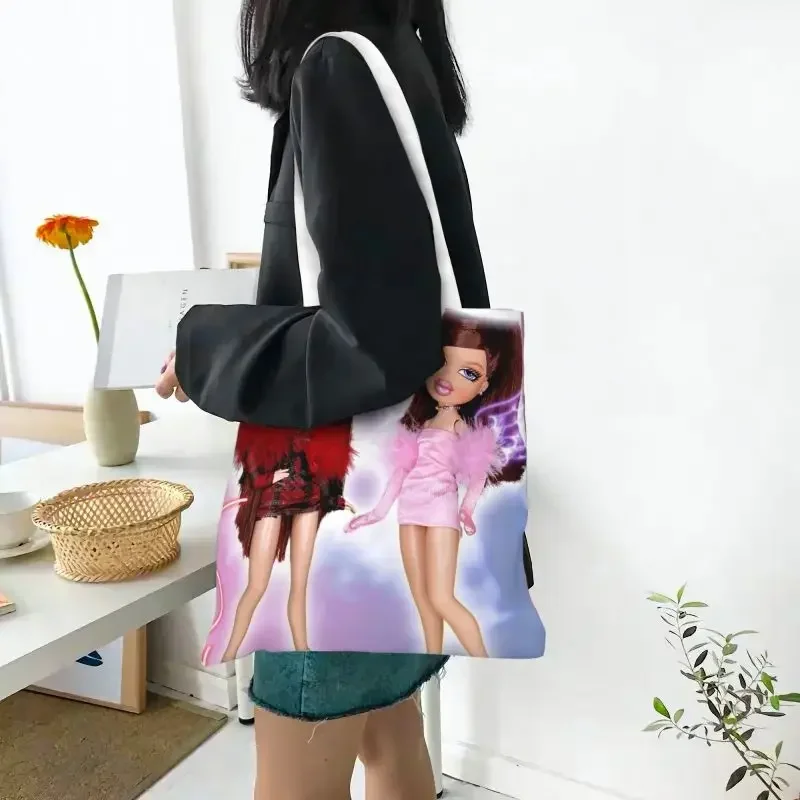 Милые сумки-тоуты для покупок brразных цветов от Monsterlool продуктовые товары