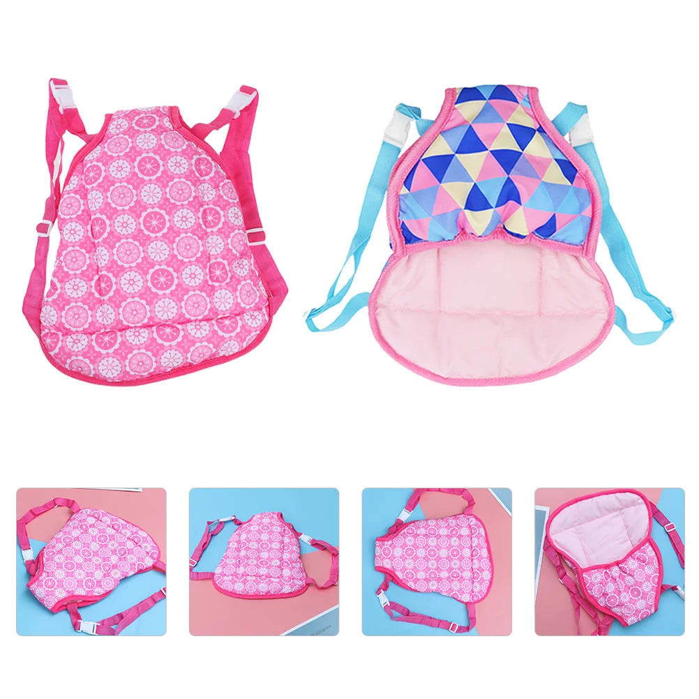 

2pcs Creative Kid Doll Strap Stylish Kid Doll Sling Children Doll Carrier