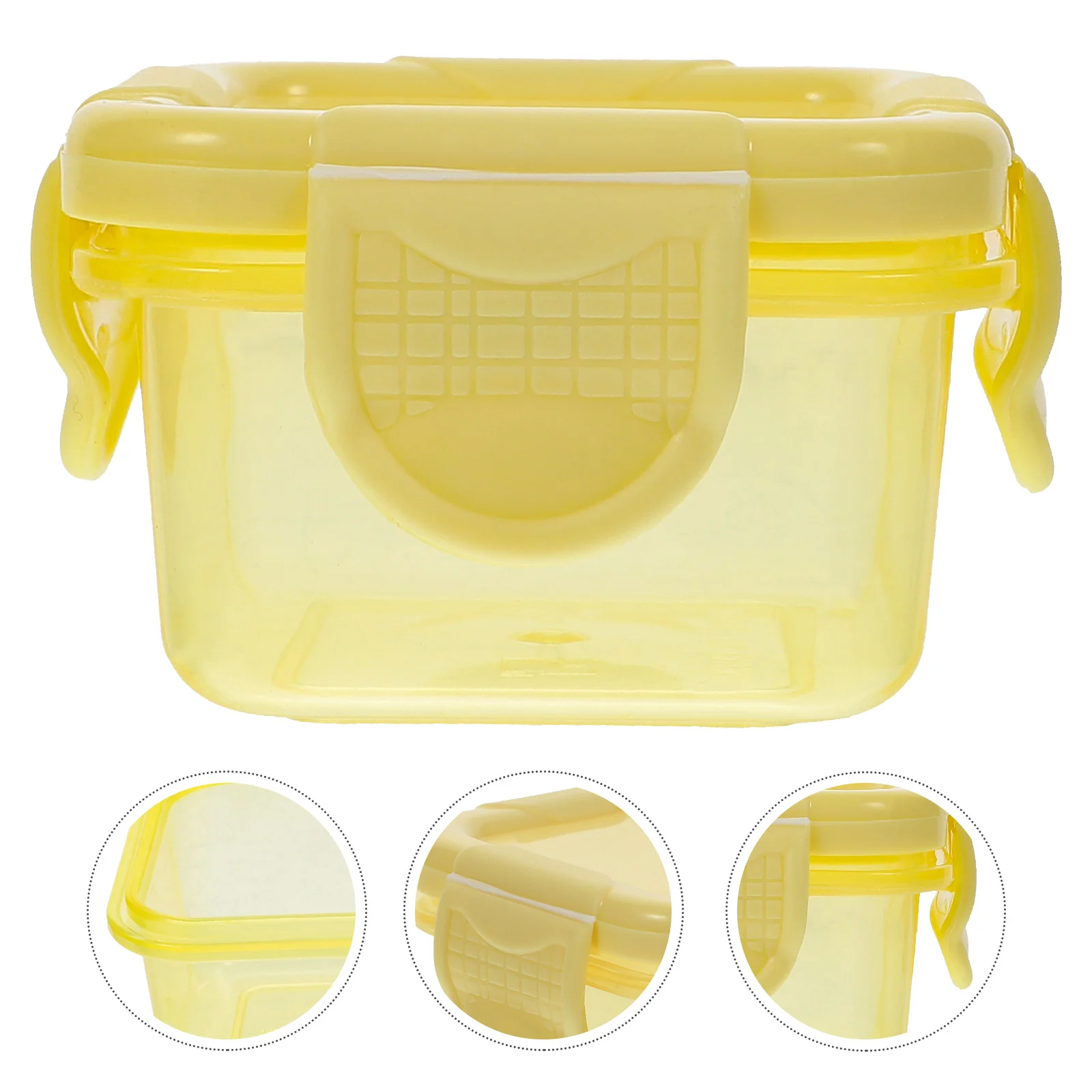 

8 Pcs Food Containers Small With Lids Mini Sauce Cups Seasoning Dipping Plastic Child