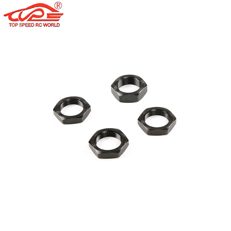 Металлические шестигранные гайки 24 мм 4 шт. для 1:5 HPI Baja 5B 5T 5SC