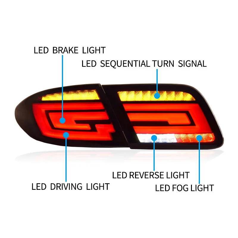 Автомобильные аксессуары задняя фара для Mazda 6 фонарь заднего хода 2003-2015 задние