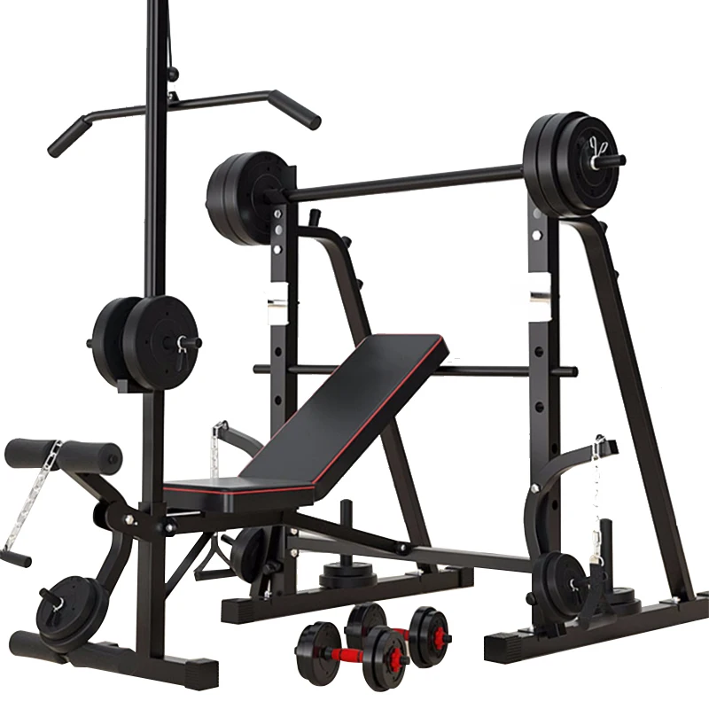 

Heavy Duty Cross Trainer Commercial Functional Gym Strength Machines Trainer Telescopic Weightlifting Bed