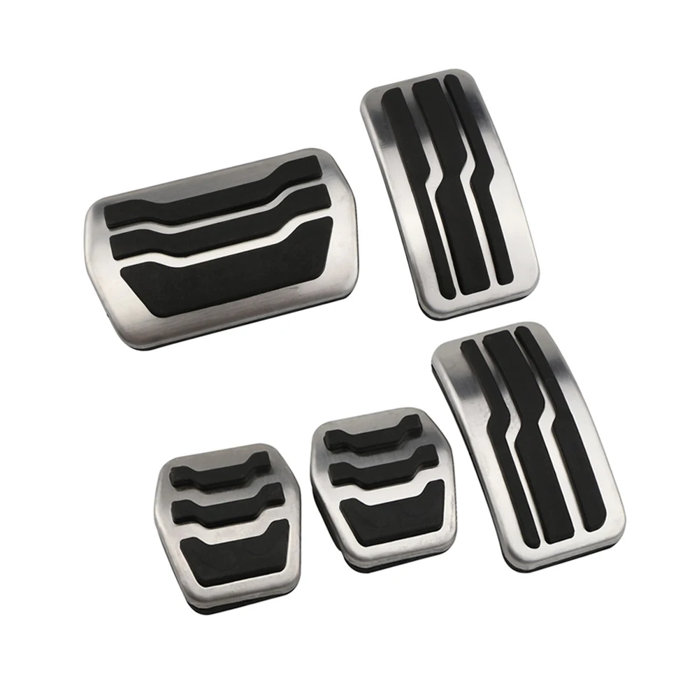 Накладки педалей из нержавеющей стали для автомобилей Ford Focus 2 3 4 MK2 MK3 MK4 Kuga Escape 2009 - 2020 RS ST 2005 и выше.