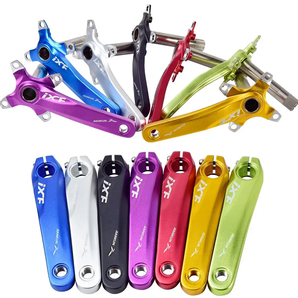 

IXF Mountain Bike Crankset 104BCD Chainring 32T 34T 36T 38T 40T 42T Crown 170mm Aluminum Alloy MTB Crank Set BB Bottom Bracket