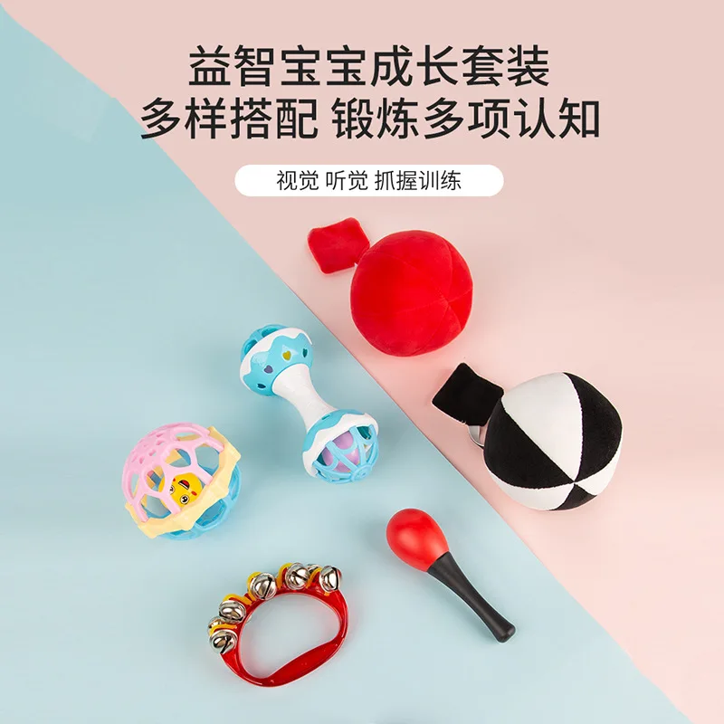 

Baby Chasing Vision Chasing Hearing Hand Grip Training Red Ball Puzzle Early Education 3 Months 6 Baby Visual Enlightenment Toys