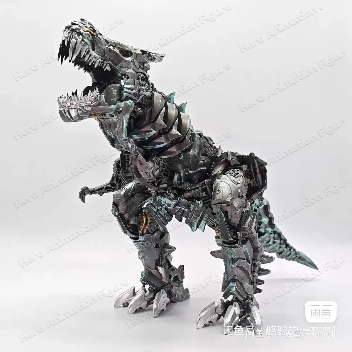Фото В наличии BAIWEI TW1034 Transformation TW-1034 Grimlock Dinobot 23см KO SS07 Фигурка динозавра-лидера Робот-игрушка №4