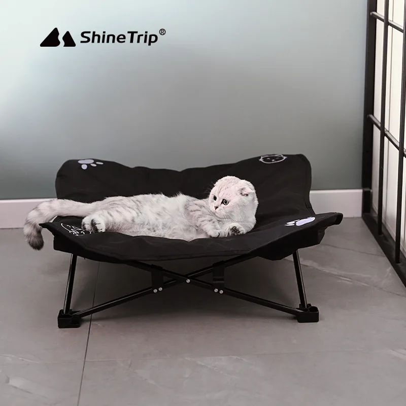 

Outdoor Tent Camping Aluminum Folding Portable Pet Camp Bed Thickened Oxford Cloth Pet Mat