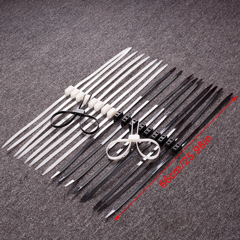 Гибкие Нейлоновые Пластиковые Одноразовые Манжеты С Застежкой-молнией