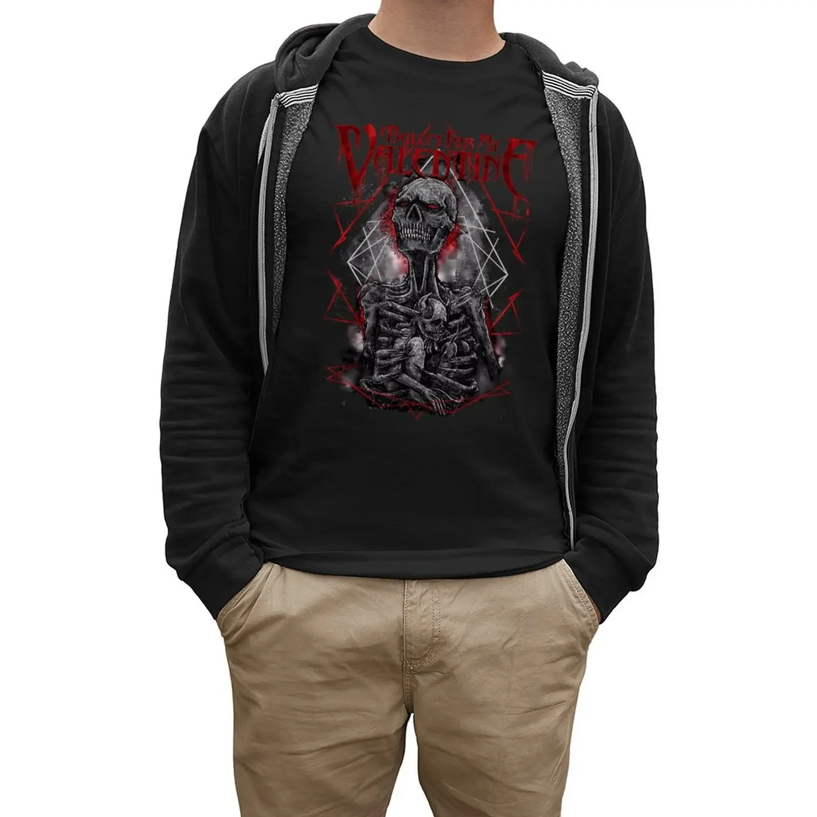 Футболка унисекс с круглым вырезом и принтом пуля