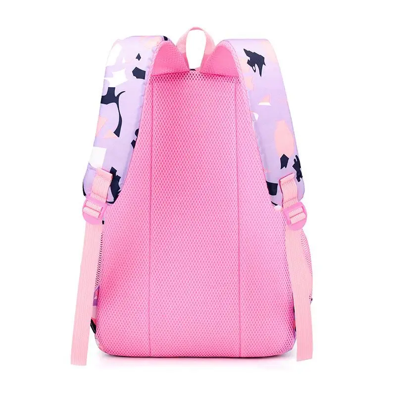 Elementary Student School Backpacks Children Girls Purple Orthopedic bags Korean Style Teens School Traveling Rucksack