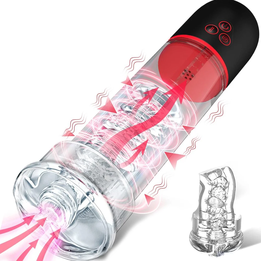 Мужской мастурбатор насос для пениса Мужская секс-игрушка карманная киска