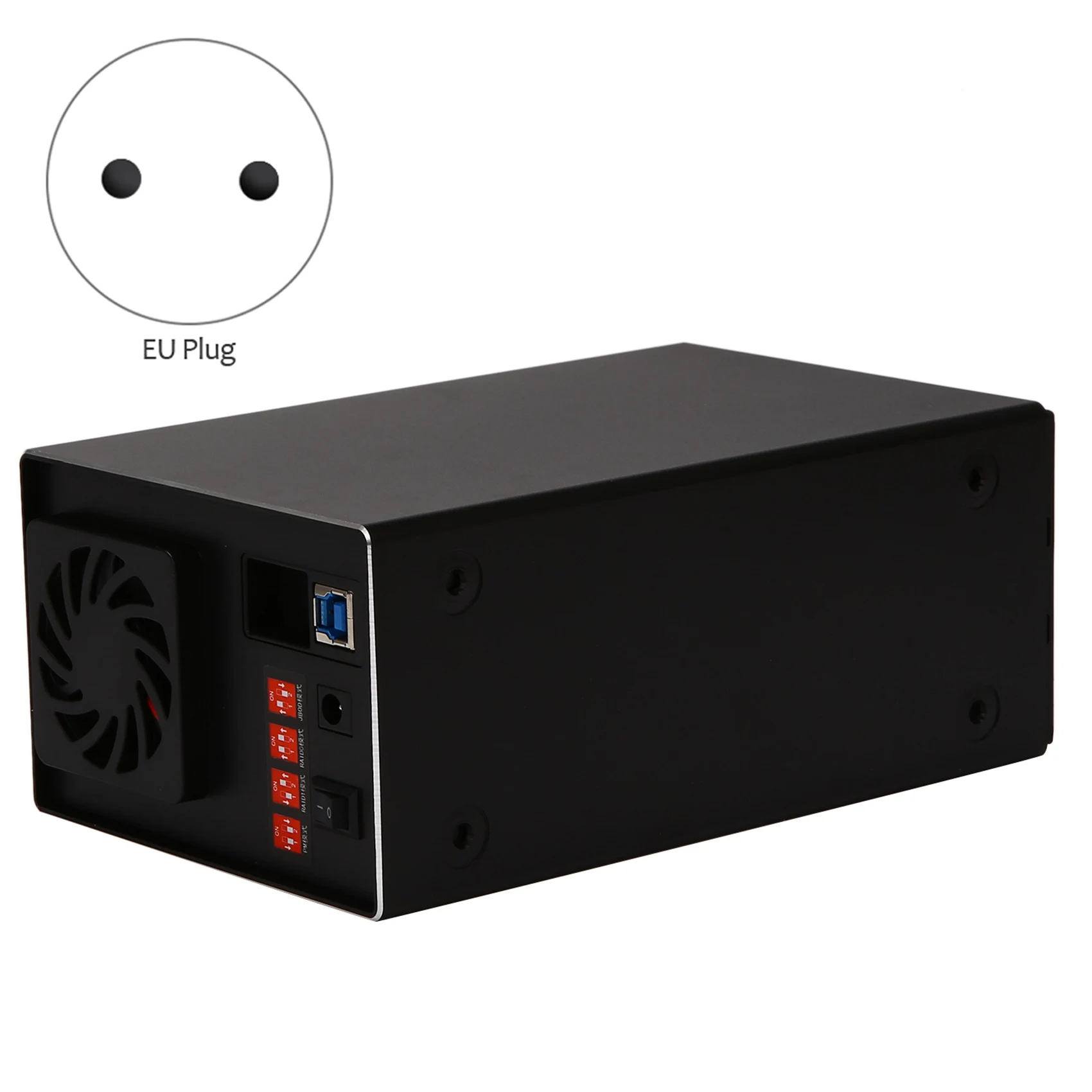Blueendless 3 5 дюймовый жесткий диск Raid Dual Bay корпус для жесткого диска с поддержкой