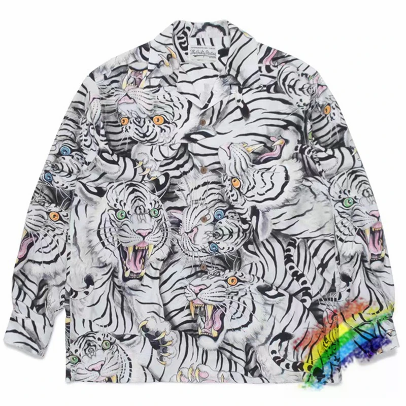 

Футболка Мужская/Женская с длинным рукавом и принтом тигра