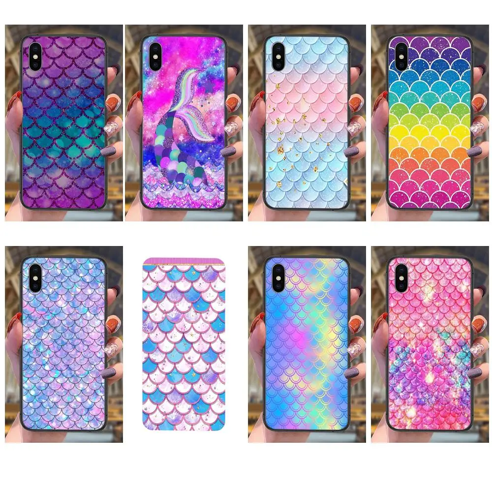 Cheap Real For Xiaomi Redmi Note 3S K20 K30 K30i K30S K40 Gaming Pro Plus Ultra 5G Racing Cute Color Fish Scales Soft TPU Phone