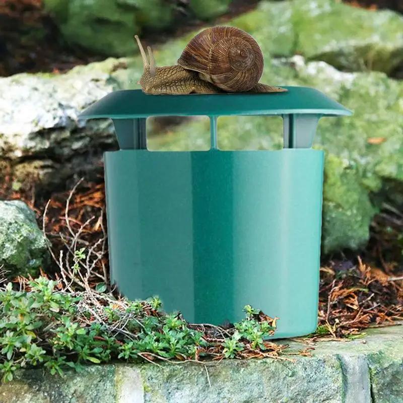 Пластиковый Ловец улитки ловушка для многоразовая червя отпугиватель животных
