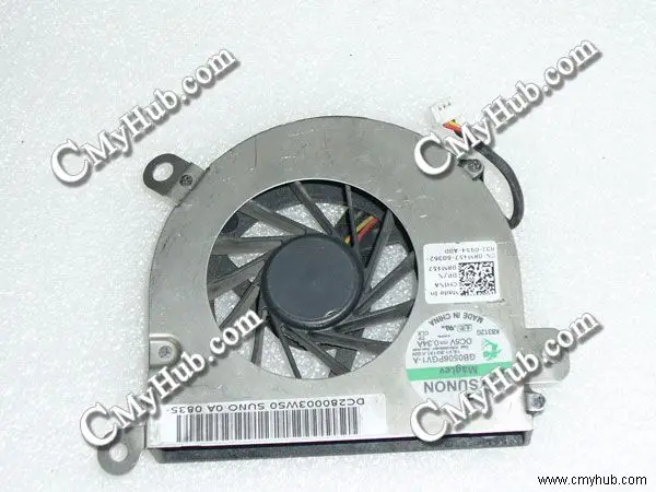 Для Dell Vostro 1200 1220 1500 PP16S GB0506PGV1-A DC 280003 WS0 0PP4AC PP4AC 0RM457 RM457 Охлаждающий вентилятор
