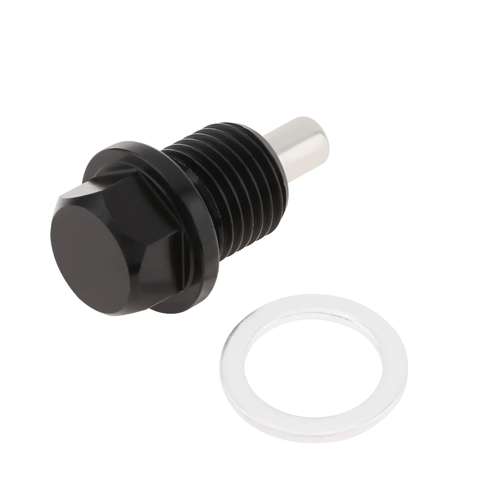 Алюминиевая магнитная сливная пробка M14 x 1 5 подходит для Honda/Ford/Hyundai с прокладкой